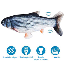 Lade das Bild in den Galerie-Viewer, Jouet de Simulation de Poisson pour Chat Charge USB ciaovie
