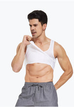 Lade das Bild in den Galerie-Viewer, Men&#39;s Slimming Body Shaper Vest Shirt Abs Abdomen Slim【White Color】 Blossom Online UG
