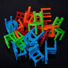 Load image into Gallery viewer, Jeu d&#39;équilibrage de tour d&#39;empilement de chaises ciaovie
