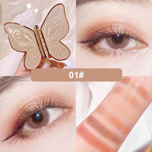 Load image into Gallery viewer, New Fashion 6 Colors Butterfly Eye Shadow Palette Glitter Shimmer Matte Eyes Makeup Waterproof Long-lasting Easy to Color TSLM2
