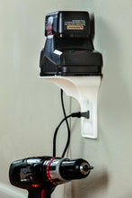Lade das Bild in den Galerie-Viewer, Wall Outlet Shelf Power Perch, White/Black/Almond
