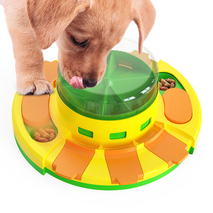Dog Pets Puzzle Toys Slow Feeder Interactive Increase Puppy IQ Food Dispenser Slowly Eating NonSlip Bowl Pet Dogs Training Game cjdropshipping