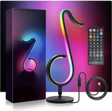 Lade das Bild in den Galerie-Viewer, New RGB Table Lamp Wall Lamp Game Room Decoration Rhythm Led Projector Light With Remote Control cjdropshipping
