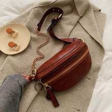 Lade das Bild in den Galerie-Viewer, Chic Sac Poitrine Coquillage en PU ciaovie
