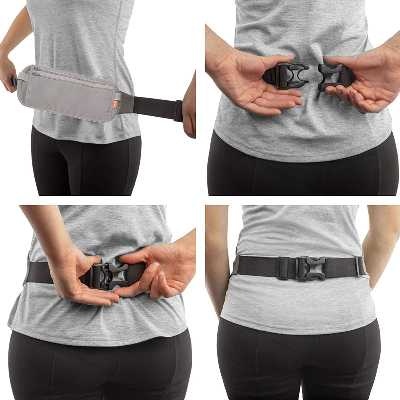 Ciaovie™ Pochette de Ceinture de Voyage Invisible ciaovie
