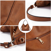 Load image into Gallery viewer, Hobo Vegan Leather Bags for Women【Brown Color】 Blossom Online UG
