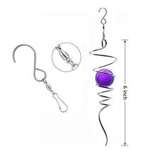 Lade das Bild in den Galerie-Viewer, Pendentif de Boule de Cristal en Spirale ciaovie
