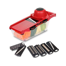 Lade das Bild in den Galerie-Viewer, Vegetable Slicer Grater Mandoline Peeler Cutter Multi function Carrot Onion Fruit Tools Kitchen Accessories
