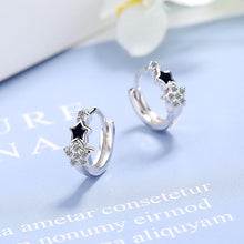 Lade das Bild in den Galerie-Viewer, XIYANIKE 925 Sterling Silver Prevent Allergy Handmade Earrings for Women Trendy Elegant Star Geometric Crystal Jewelry Gifts
