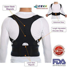 Lade das Bild in den Galerie-Viewer, [Black Friday Sale!] Magnetic Posture Corrective Therapy Back Brace For Men &amp; Women Blossom Online UG
