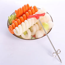 Lade das Bild in den Galerie-Viewer, Vegetables Spiral Knife Potato Carrot Cucumber Salad Chopper Easy Spiral Screw Slicer Cutter Spiralizer Kitchen Tools
