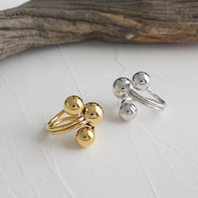 Lade das Bild in den Galerie-Viewer, 925 Sterling Silver Engagement Rings for Women Couples Creative Trendy Geometric Multilayer Finger Rings Party Jewelry eprolo
