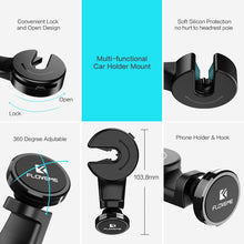 Load image into Gallery viewer, Back Seat Headrest Magnetic Phone Holder
