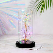 Load image into Gallery viewer, Galaxy Rose LED Fairy Lamp nebula-light.com
