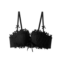 Load image into Gallery viewer, Floral Embroidery Bras for Women Tied Lingerie Seamless Bra Bralette Wireless Brassiere Female Underwear Intimates Sujetador OMG Shop Zone

