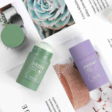 Load image into Gallery viewer, Green Tea Cleansing Clay Stick Mask Acne Cleansing Beauty Skin Green Tea Moisturizing Hydrating Whitening Care Face DSers
