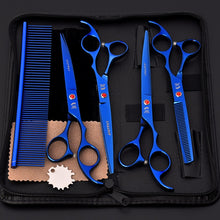 Lade das Bild in den Galerie-Viewer, Stainless Steel Pet Dogs Grooming Scissors Set(5pcs) OMG Shop Zone
