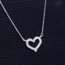 Load image into Gallery viewer, DXJEL Republic Suppliers 100% 925 Sterling Silver Love Heart Necklaces for Women Vip Link 2020
