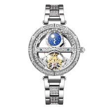 Lade das Bild in den Galerie-Viewer, Woman Watch Ladies Clock Luxury Fashion Female Mechanical Watches Wristwatches
