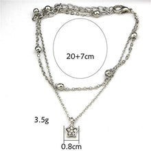 Load image into Gallery viewer, Boho Style Star Anklet Fashion Multilayer Foot Chain 2020 Fashion Handcuffs Ankle Bracelet For Women Beach Accessories Gift DSers
