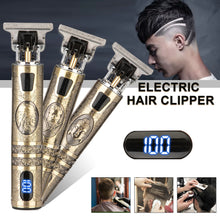 Lade das Bild in den Galerie-Viewer, T9 Electric Wireless Hair Trimmer  Shaver Beard Trimmer Hair Cutting Machine For Barber Men

