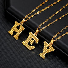 Load image into Gallery viewer, Collier Femme 2021 Capital Letter Necklaces For Women Boho Jewelry Stainless Steel Alphabet Initial Necklace Best Friend Gift DSers
