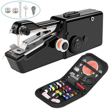Lade das Bild in den Galerie-Viewer, New Portable Sewing Machine Mini Handheld Sewing Machine Cordless Electric Stitch Household Tool for Fabric Clothes
