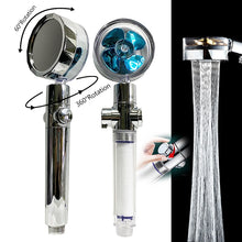 Load image into Gallery viewer, Turboflow 360 Degrees Water Saving Rotating Power Shower Head DSers
