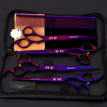 Lade das Bild in den Galerie-Viewer, Stainless Steel Pet Dogs Grooming Scissors Set(5pcs) OMG Shop Zone
