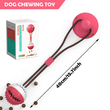 Lade das Bild in den Galerie-Viewer, Pet Dog Toys Silicon Suction Cup Tug dog toy Dogs Push Ball Toy Pet Tooth Cleaning Dog Toothbrush for Puppy large Dog Biting Toy

