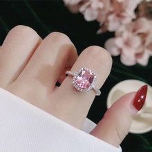 Lade das Bild in den Galerie-Viewer, Bridal Wedding Anelli Trendy Jewelry Engagement Ring White Gold Color Anillos DSers
