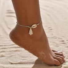 Lade das Bild in den Galerie-Viewer, Female Bohemian Shell Heart Summer Anklets For Women Tortoise Ankle Bracelets Girls Barefoot on Leg Chain Jewelry Gift DSers
