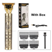 Lade das Bild in den Galerie-Viewer, T9 Electric Wireless Hair Trimmer  Shaver Beard Trimmer Hair Cutting Machine For Barber Men
