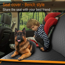 Load image into Gallery viewer, Dog Back Seat Car Cover Protector Waterproof Scratchproof Nonslip Hammock for Pet, Against Dirt and Pet Fur Durable Seat Covers for Cars &amp; SUVs OMG Shop Zone
