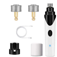 Lade das Bild in den Galerie-Viewer, Pet Buddy Dog Nail Grinder Electric Rechargeable Pet Nail Trimmer OMG Shop Zone
