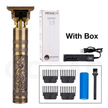 Lade das Bild in den Galerie-Viewer, T9 Electric Wireless Hair Trimmer  Shaver Beard Trimmer Hair Cutting Machine For Barber Men
