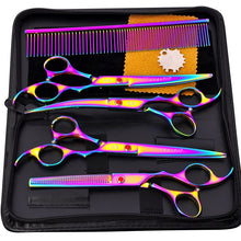 Lade das Bild in den Galerie-Viewer, Stainless Steel Pet Dogs Grooming Scissors Set(5pcs) OMG Shop Zone
