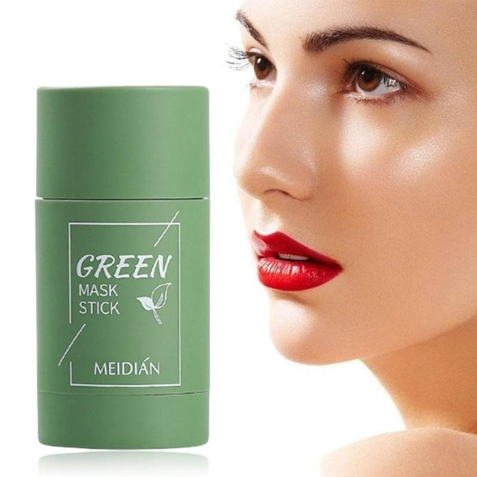 Green Tea Cleansing Clay Stick Mask Acne Cleansing Beauty Skin Green Tea Moisturizing Hydrating Whitening Care Face DSers