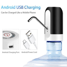 Lade das Bild in den Galerie-Viewer, USB Charging Automatic Electric Water Bottle Dispenser Pump DSers
