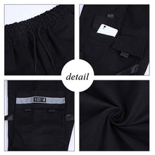 Load image into Gallery viewer, Black Hip Hop Cargo Pants Men Streetwear Fashion Cotton Joggers Sweatpants Casual Trousers Summer Harajuku Tide Clothing
