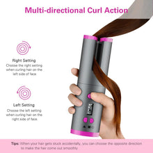 Lade das Bild in den Galerie-Viewer, USB Wireless Automatic Hair Curling Wand Iron OMG Shop Zone
