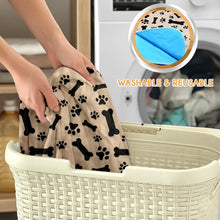 Lade das Bild in den Galerie-Viewer, Reusable Pet Urine Pad Washable Dog Cat Diaper Mat 3 Layer Absorbent Dogs Diapers Pads Bone Paw Print For Sofa Bed Floor OMG Shop Zone
