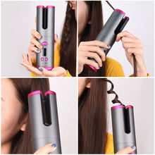Lade das Bild in den Galerie-Viewer, USB Wireless Automatic Hair Curling Wand Iron OMG Shop Zone
