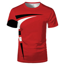 Load image into Gallery viewer, Fashion new 3D printing summer hot sale short-sleeved round neck men and women same sports T-shirt DSers
