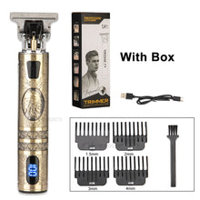 Lade das Bild in den Galerie-Viewer, T9 Electric Wireless Hair Trimmer  Shaver Beard Trimmer Hair Cutting Machine For Barber Men
