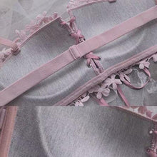 Load image into Gallery viewer, Floral Embroidery Bras for Women Tied Lingerie Seamless Bra Bralette Wireless Brassiere Female Underwear Intimates Sujetador OMG Shop Zone

