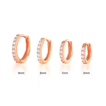 Lade das Bild in den Galerie-Viewer, Roxi 925 Sterling Silver Earrings For Women/Men Small Hoop Earrings Ear Bone aros Tiny Ear Nose Ring Girl aretes ear hoops A30 DSers
