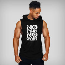 Load image into Gallery viewer, Brand Gyms Clothing Mens Bodybuilding Hooded Tank Top Cotton Sleeveless Vest Sweatshirt Fitness Workout Sportswear Tops Male DSers
