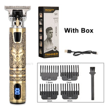 Lade das Bild in den Galerie-Viewer, T9 Electric Wireless Hair Trimmer  Shaver Beard Trimmer Hair Cutting Machine For Barber Men
