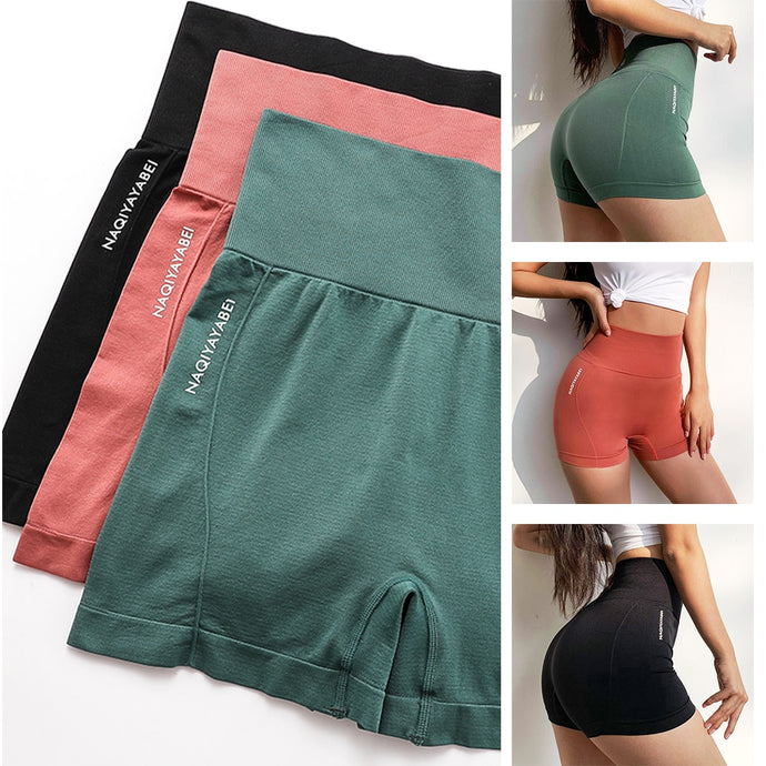 LOOZYKIT High Waist Workout Shorts Vital Seamless Fitness Yoga Shorts Scrunch Butt Yoga Running Shorts Sport Women Gym Leggings OMG Shop Zone